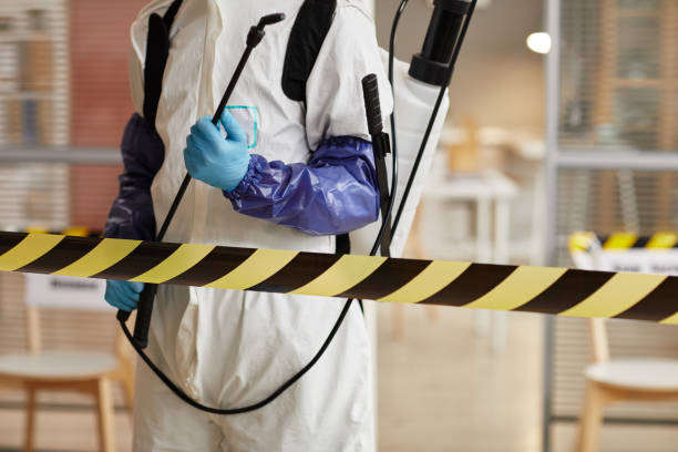 Professional Sewage Cleanup technician working in Bradford, PA